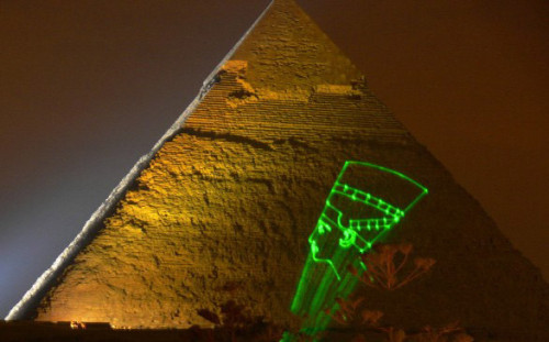 Egypt Pyramid Lights