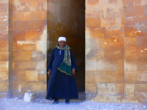Egypt Step Pyramid Entrance