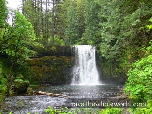 Oregon Silver Falls Lower North Falls