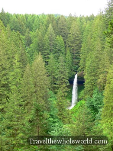 Oregon Silver Falls North Falls