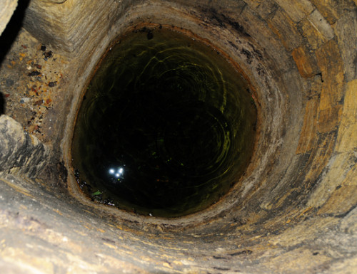 Ukraine Odessa Catacombs Well