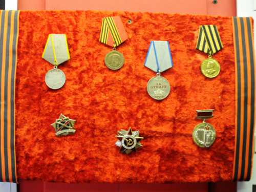 Ukraine Odessa WWII Museum Medals