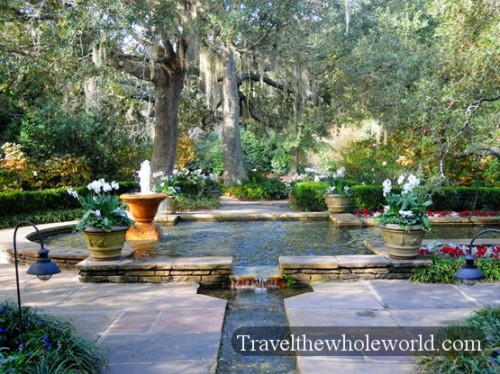 Alabama Mobile Bellingrath Garden Fountain