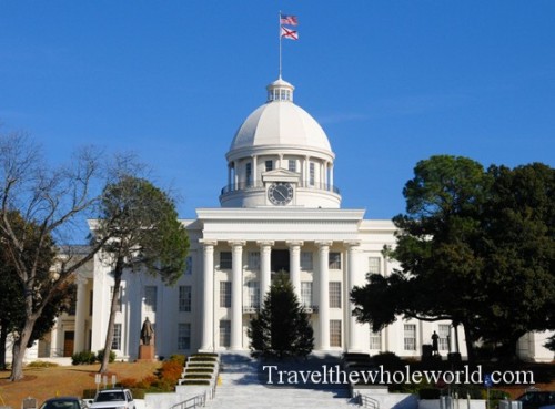 Alabama Montgomery Old Town Capitol Building