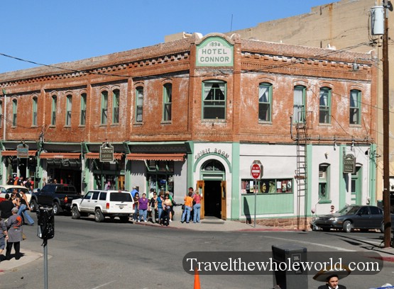 Historic hotel and bar in Jerome, Arizona