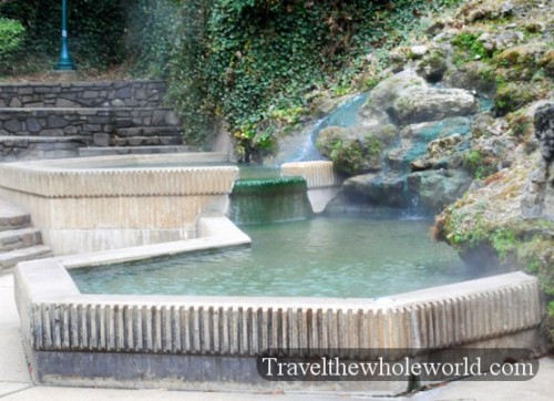 Arkansas Hot Springs Waterfall