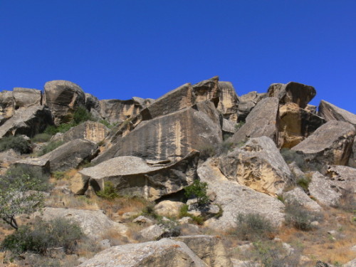 Azerbaijan Rock Mountains