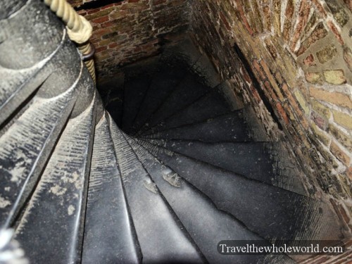 Bruges Grote Markt Belfry Stairs