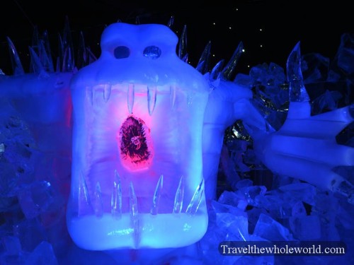 Belgium Bruge Ice Sculpture Festival