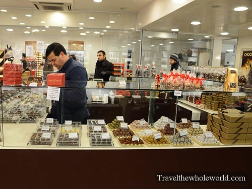 Belgium Brussels Chocolate Store