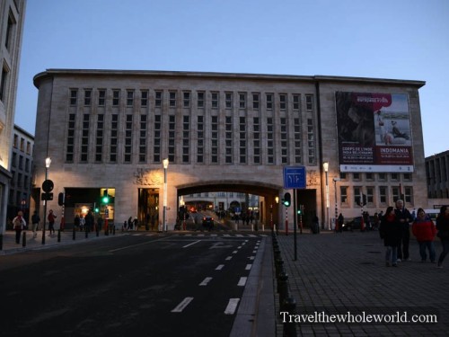 Belgium Brussels Du Mont Des Arts