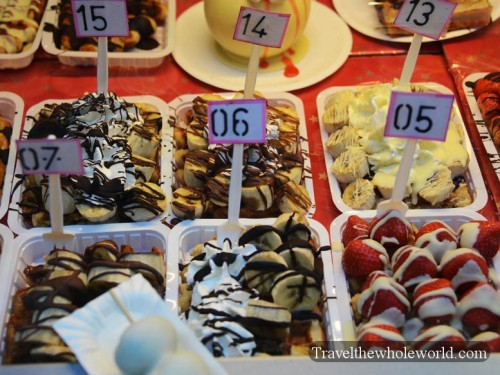 Belgium Brussels Grote Markt Ice Cream