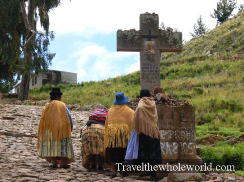 Bolivia Copacabana Cross