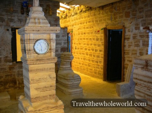 Bolivia Salt Hotel Clock
