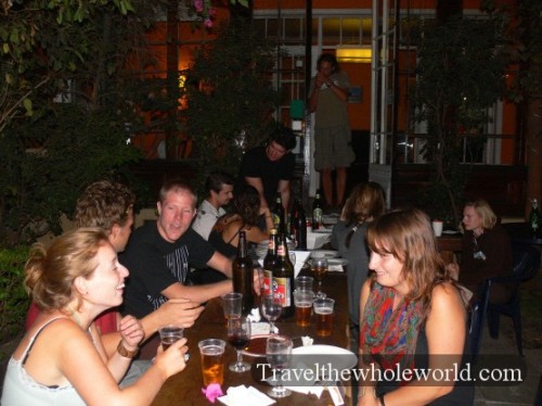 Chile Santiago Hostel Party