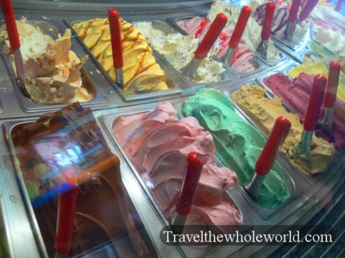 Chile Santiago Ice Cream