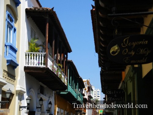 Colombia Cartagena Balconies