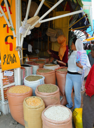 Ethiopia Addis Ababa Mercato Spices