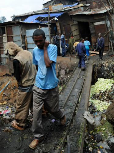 Ethiopia Addis Ababa Mercato Steel Bridge