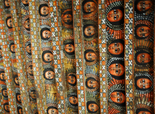 Ethiopia Gondar Trinity Church Ceiling