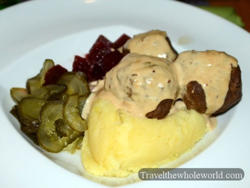Finland Helsinki Swedish Meatballs