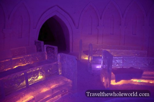 Finland Ice Hotel Village Chapel