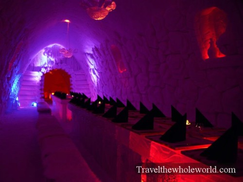 Finland Ice Hotel Village Restaurant