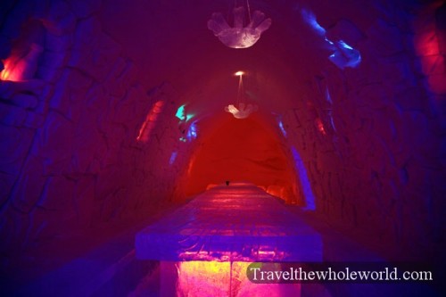 Finland Ice Hotel Village Dinning Room