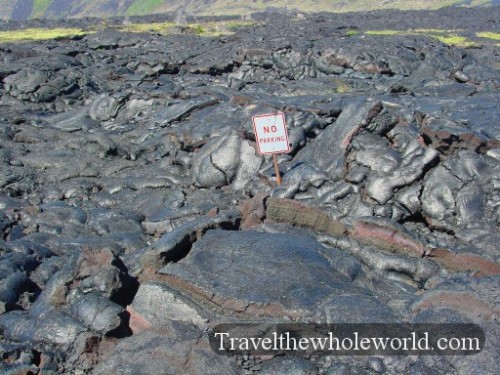 Hawaii-Big-Island-Lava-Parking-Sign