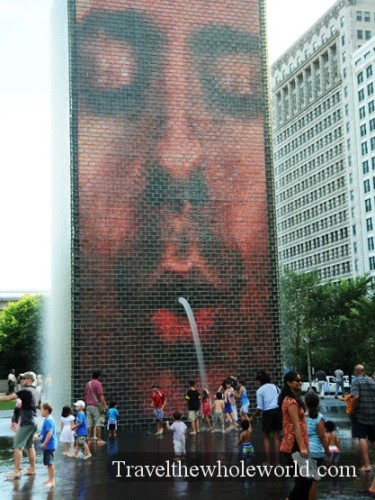 Illinois Chicago Fountain