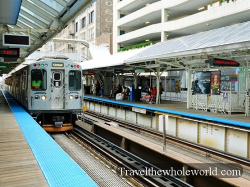 Illinois Chicago Train