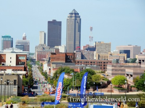 Iowa Des Moines Downtown