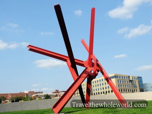 Des Moines Pappa John Sculpture Park 