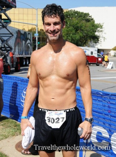 Iowa Des Moines Triathlon Runner