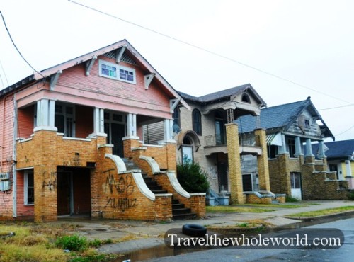 Louisiana New Orleans Katrina Destroyed Houses