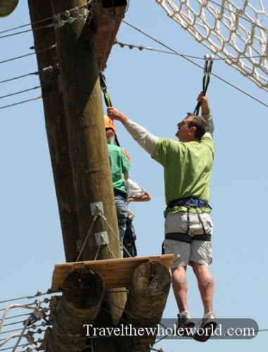 Maryland National Harbor Ship Climbing
