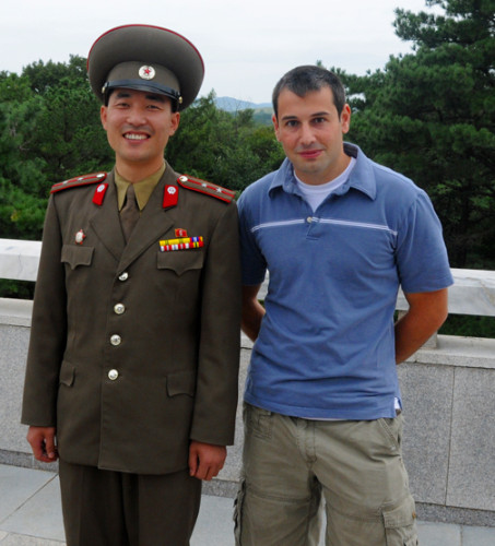 Me North Korea DMZ