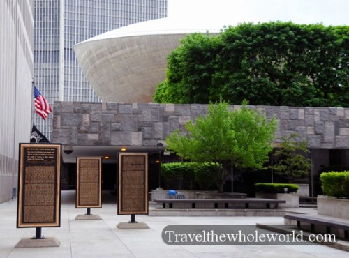New York Albany Empire State Plaza Memorial