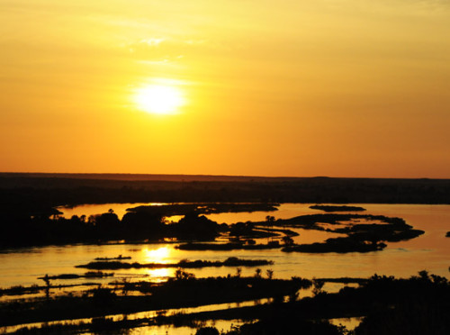 Niger River Sunset
