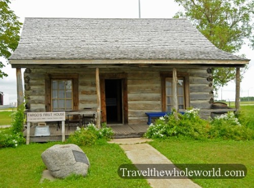 North Dakota Fargo Bonanzaville Cabin
