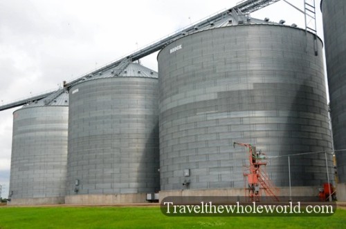 North Dakota Farm Silos