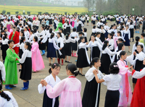 North Korea Dancing