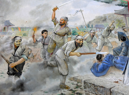 North Korea Kaesong Temple Painting