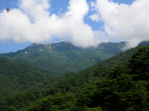North Korea Myoyang Mountains