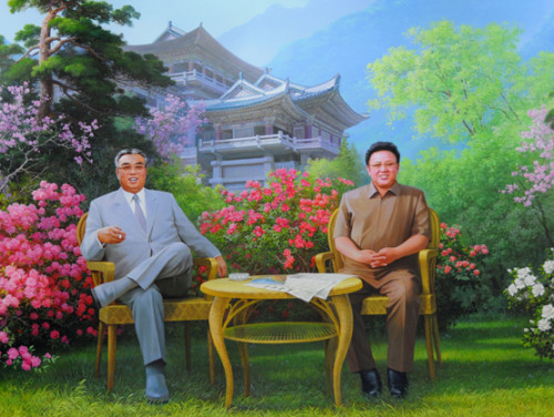 North Korea Myoyang Painting
