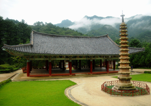 North Korea Myoyang Temple