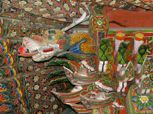 North Korea Myoyang Temple Dragon