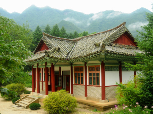 North Korea Myoyang Temple
