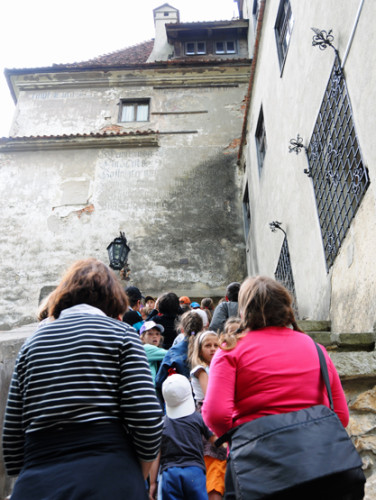 Romania Bran Castle Annoying Kids