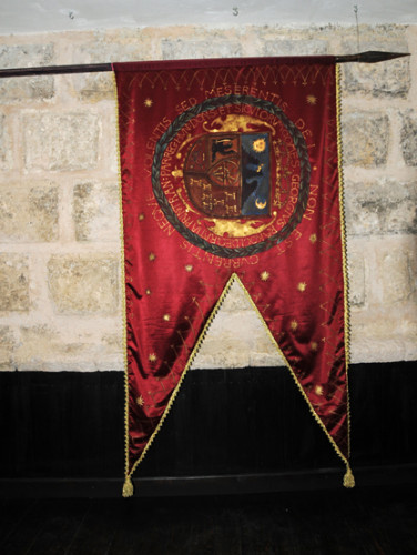 Romania Bran Castle Flag